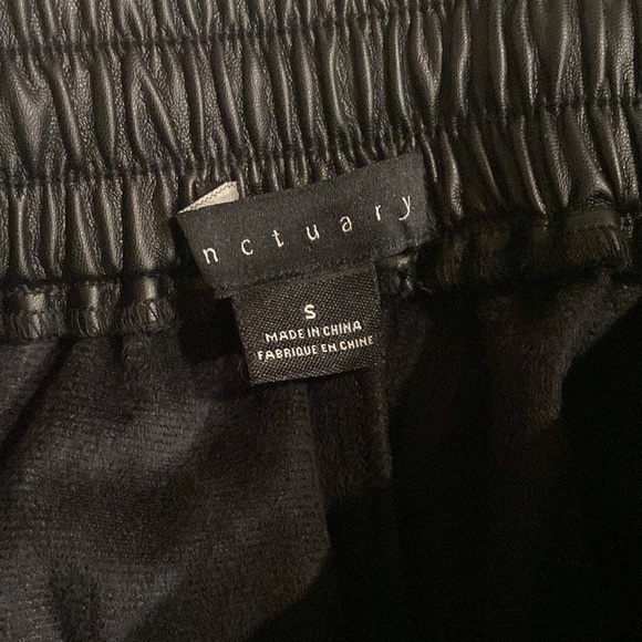 Sanctuary Faux Leather Pants Size S - Picture 7 of 8